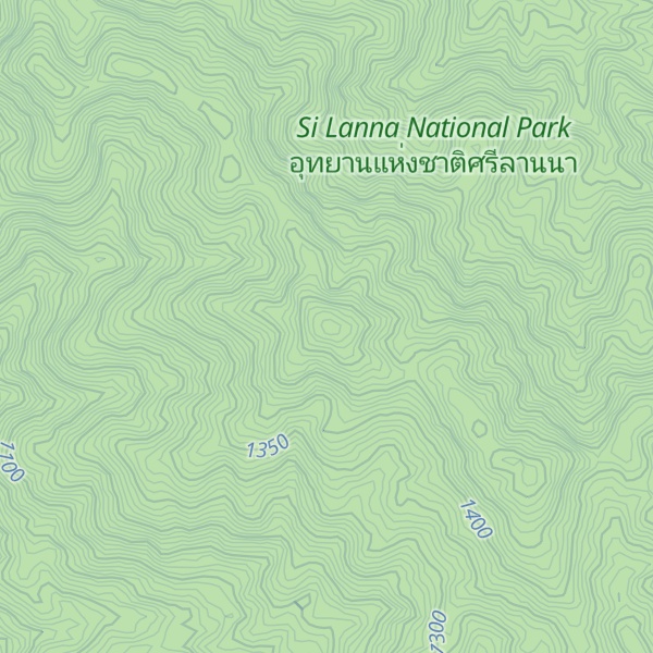 Map of Doi Luang