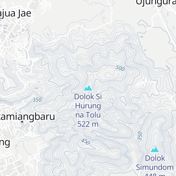 Map of Dolok Si Hurung na Tolu