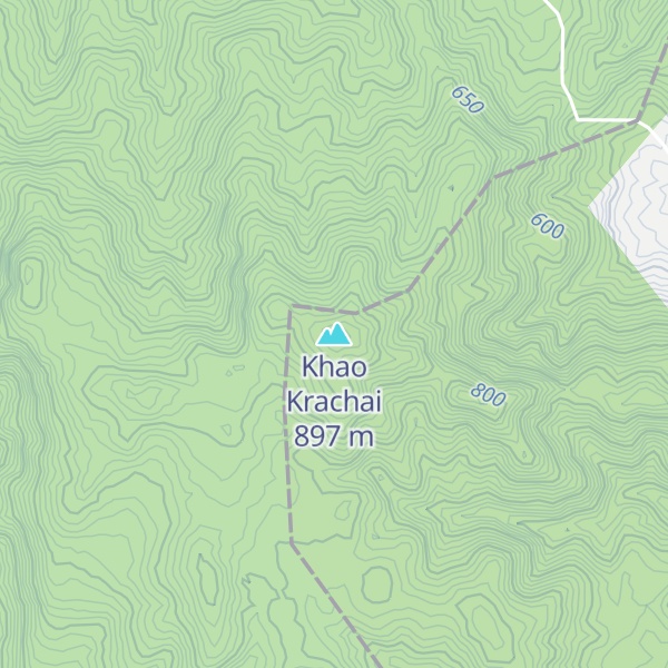 Map of Khao Krachai