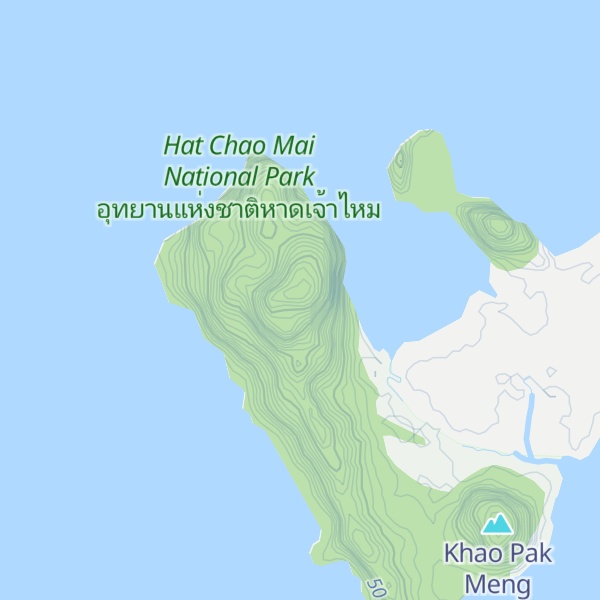 Map of Khao Meng