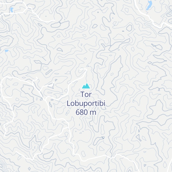 Map of Tor Lobuportibi