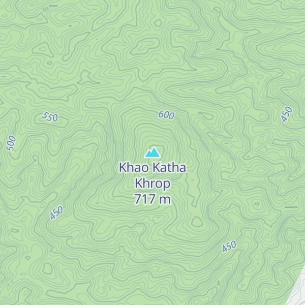 Map of Khao Katha Khrop