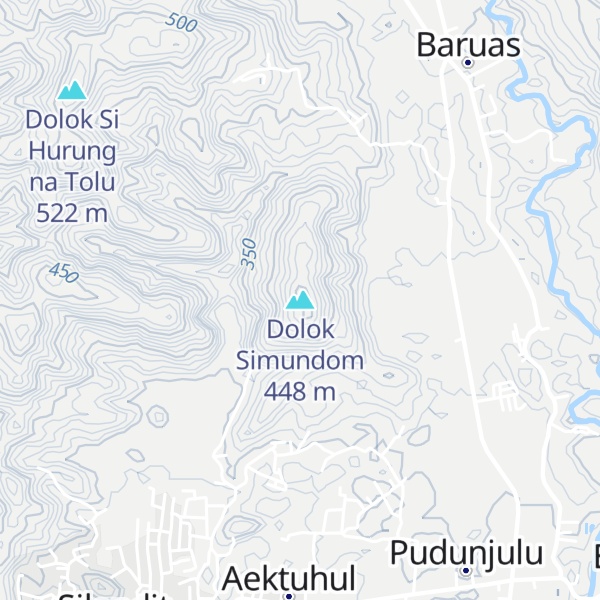 Map of Dolok Simundom