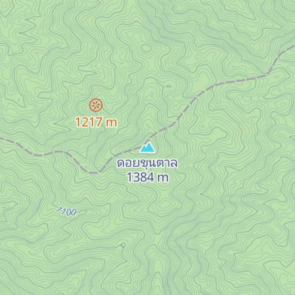 Map of ดอยขุนตาล