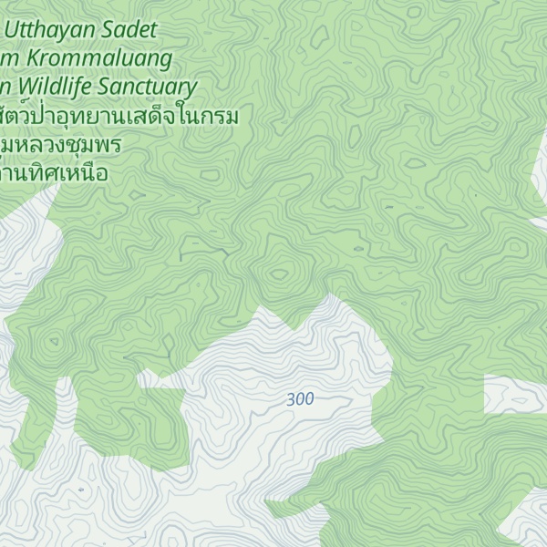 Map of Khao Pak Khlong Tanao
