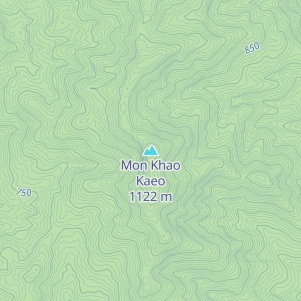 Map of Mon Khao Kaeo