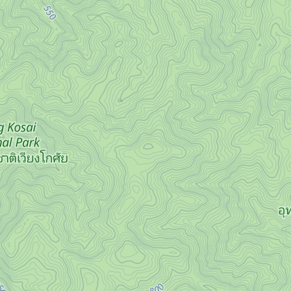 Map of Doi Mai Yang Kang Chong