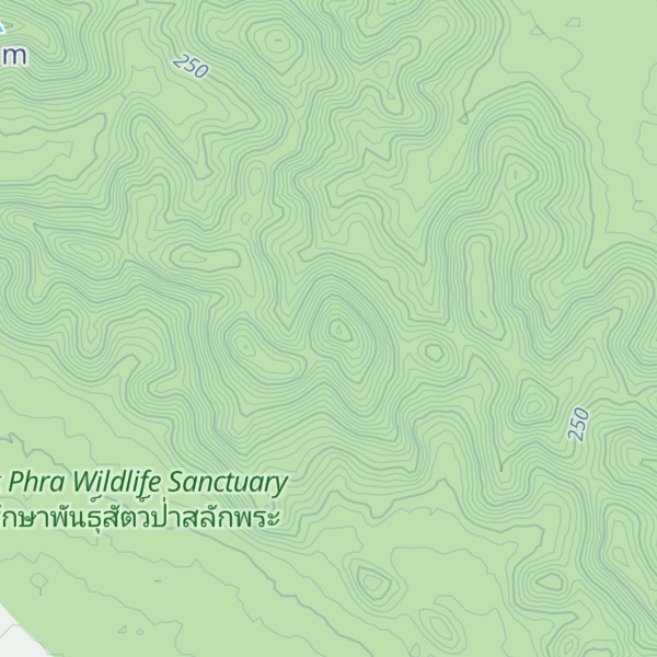 Map of Khao Tha Manao