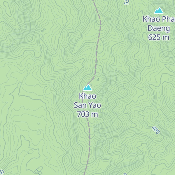 Map of Khao San Yao