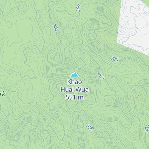 Map of Khao Huai Wua
