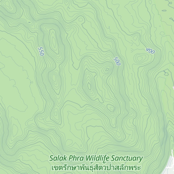 Map of Khao Hup Raeng