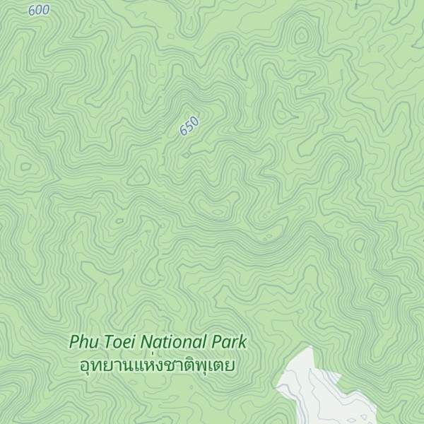 Map of Khao Mai Tabaek