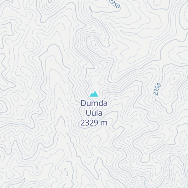 Map of Dumda Uula