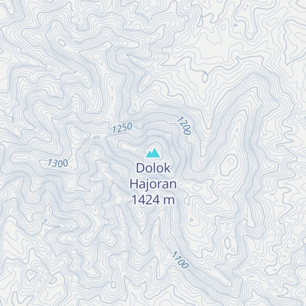 Map of Dolok Hajoran