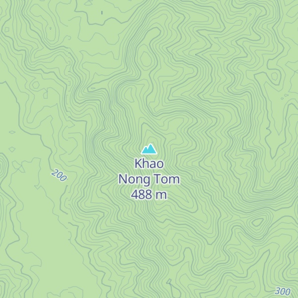 Map of Khao Nong Tom