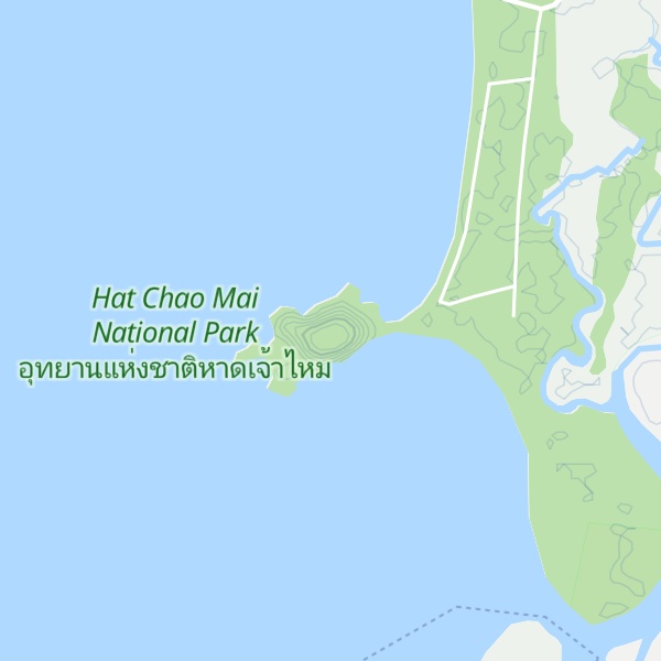 Map of Khao Mae Nam