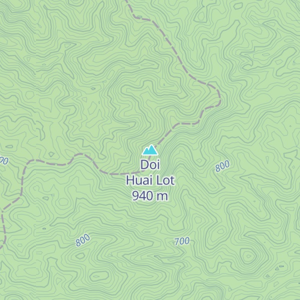 Map of Doi Huai Lot