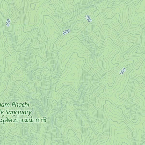 Map of Khao Mai Tabaek