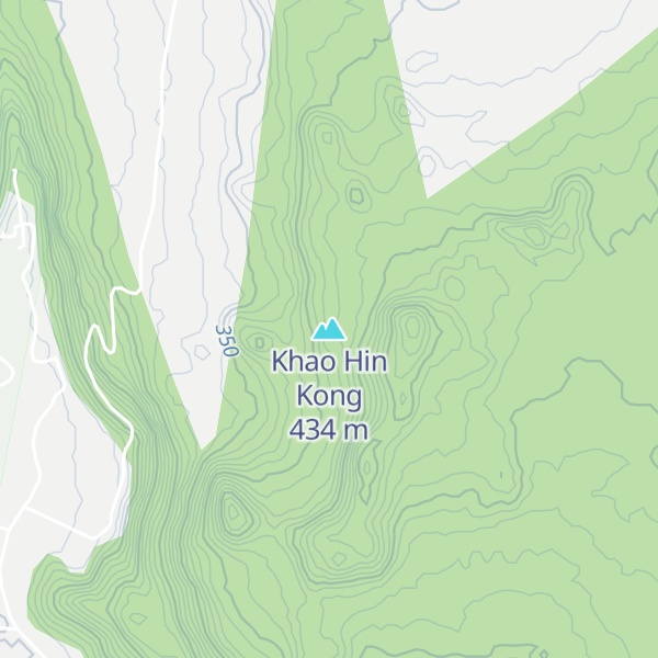 Map of Khao Hin Kong