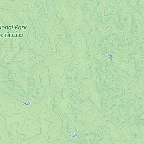 Map of Doi Pha Khat Hang