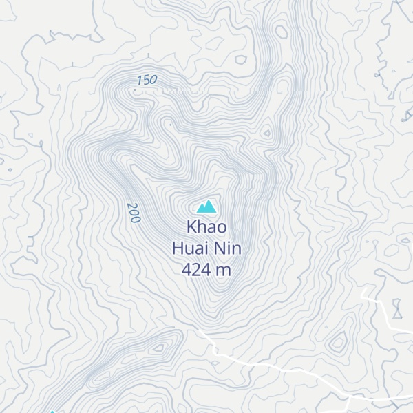 Map of Khao Huai Nin