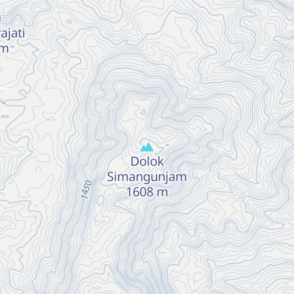 Map of Dolok Simangunjam