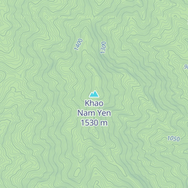 Map of Khao Nam Yen