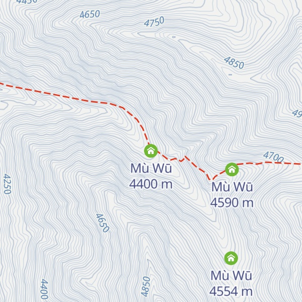 Map of Mù Wū