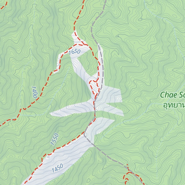 Map of Doi Lanka Noi