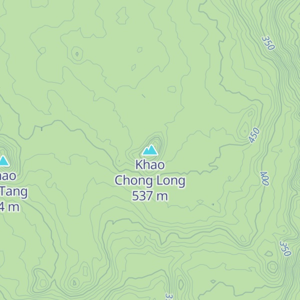Map of Khao Chong Long