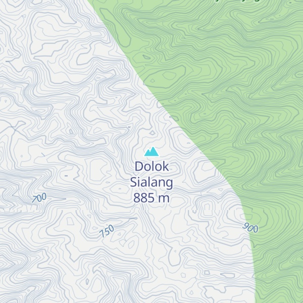 Map of Dolok Sialang