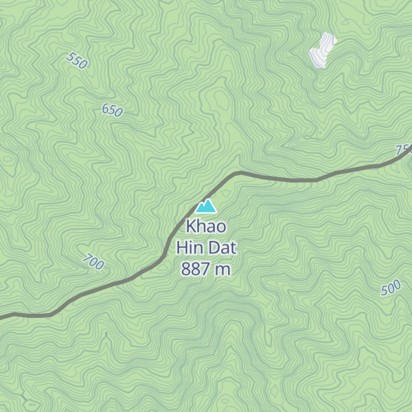 Map of Khao Hin Dat
