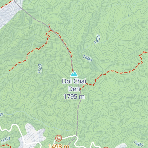 Map of Doi Chai Den