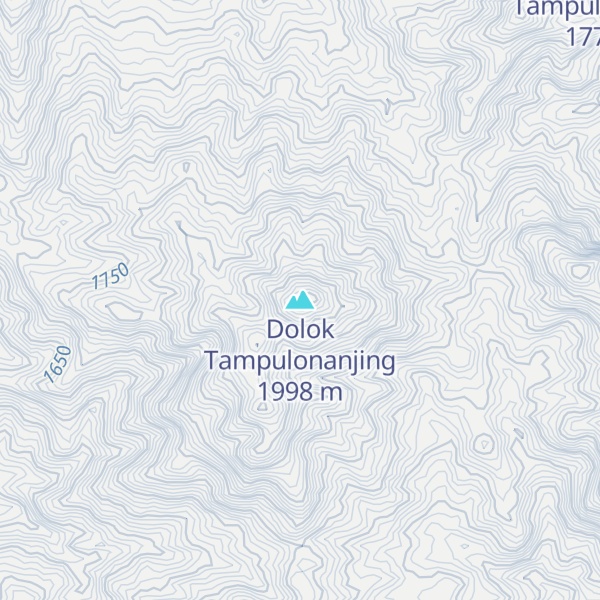 Map of Dolok Tampulonanjing