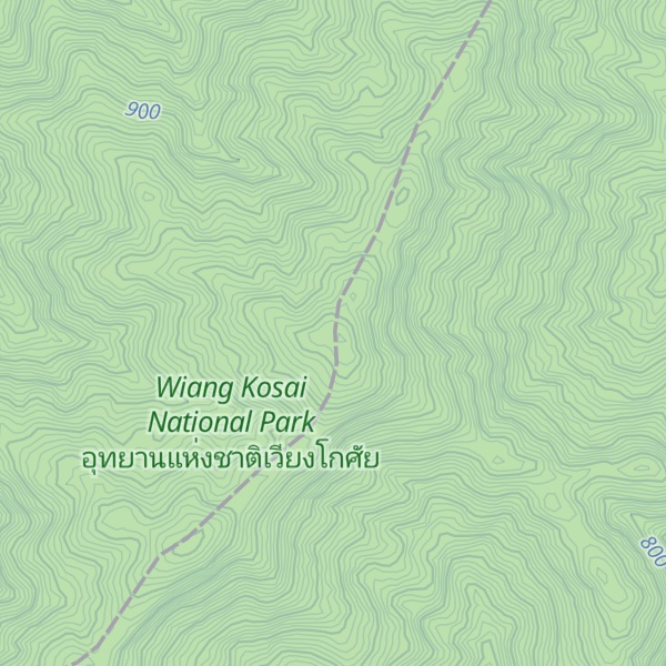 Map of Doi Mae Tom