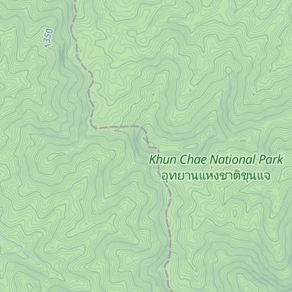 Map of Doi Pha Ngom