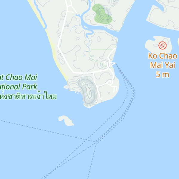 Map of Khao Chao Mai