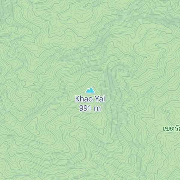 Map of Khao Yai