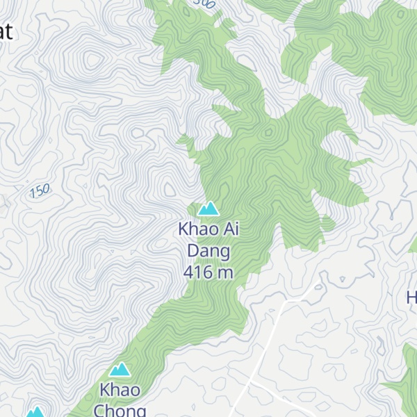 Map of Khao Ai Dang