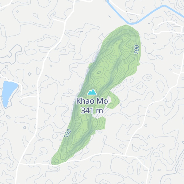 Map of Khao Mo