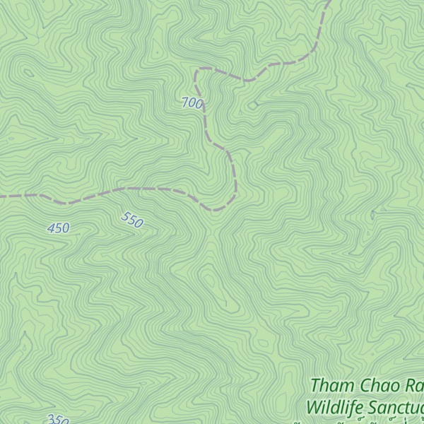Map of Khao Mae Kampha
