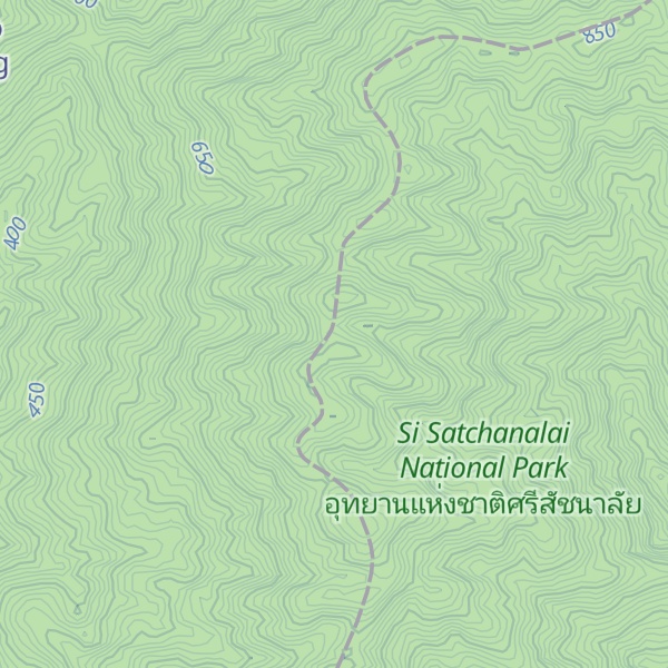 Map of Khao Wang Chang