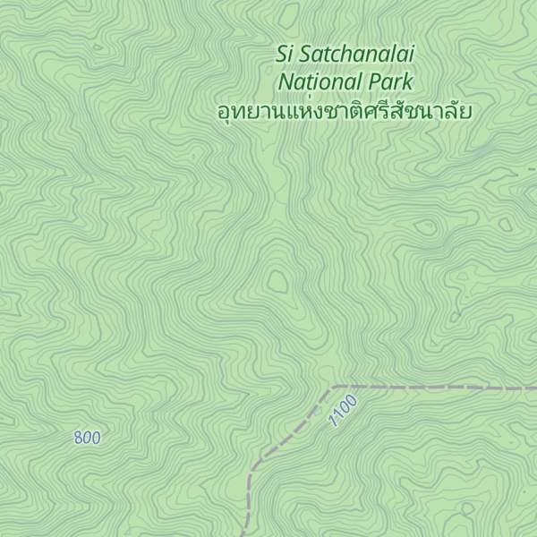Map of Doi Chomphu