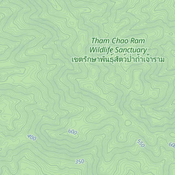 Map of Khao Luang