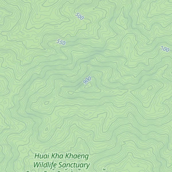 Map of Khao Manora