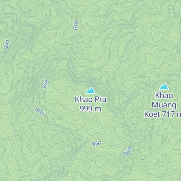 Map of Khao Pra