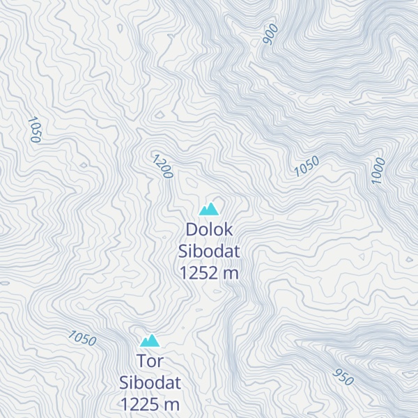 Map of Dolok Sibodat