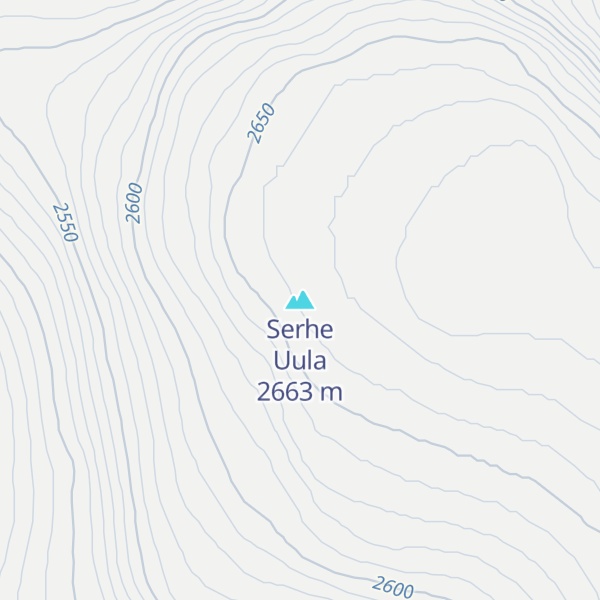 Map of Serhe Uula