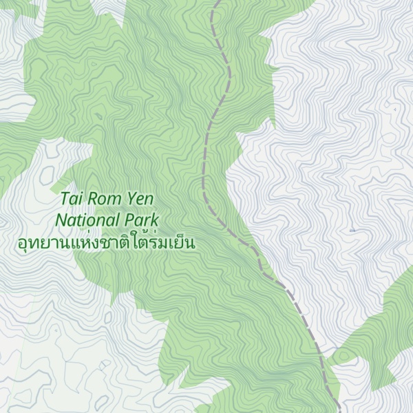 Map of Khao Plai Hon