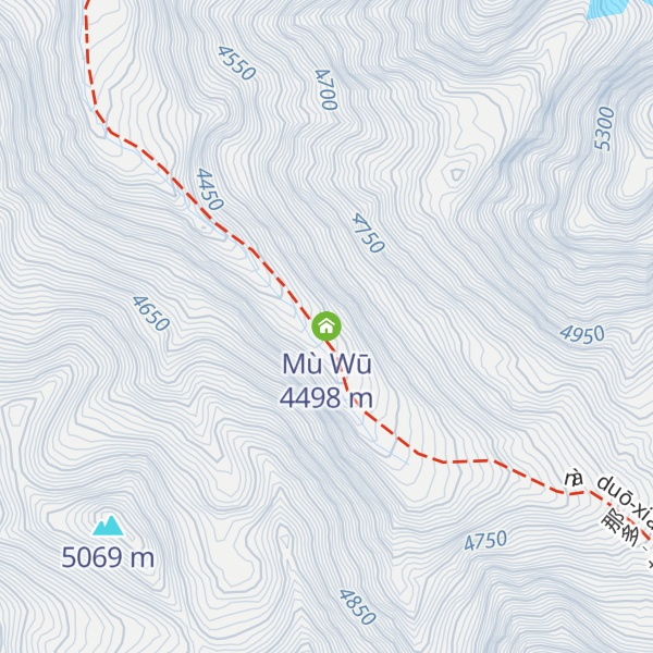 Map of Mù Wū